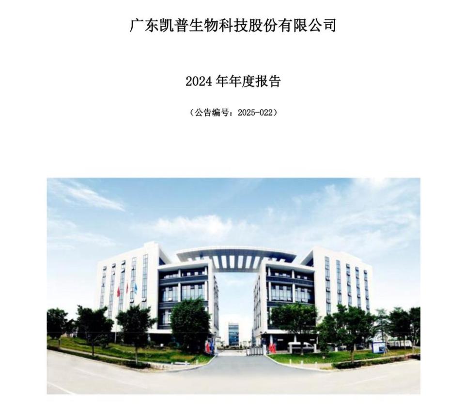 凱普生物2024年業(yè)績巨震 凈利潤暴跌566%，檢測服務等核心業(yè)務收入下滑超20%